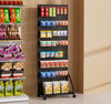 Mobile Pegboard Display Stand with 20 Hooks Jewelry Retail Pegboard Racks AU