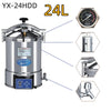 24L Autoclave High Pressure Steam Sterilizer with Timer And LCD Digital Display