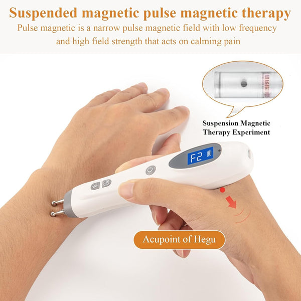 Electronic Acupuncture Pen Meridian Acupressure Point Massage Pulse Therapy