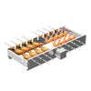 Electric Skewer Kabob Auto Rotating Rotisserie Grill Rack Adjustable Outdoor BBQ