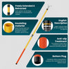 Telescopic Insulated Stick 3m for Line Workers Substation On-Site Power Safety
