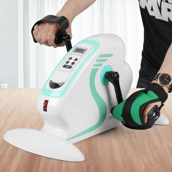 Mini Exercise Bike Pedal Exerciser Gym Bike Fitness Exercise Cycle Leg/Arm 220V