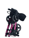 2in1 Wheelchair Walking Frame Rollator Adjustable Mobility Walker Aid Wheels