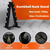 Dumbbell Rack Stand Only Weight Rack for Dumbbells Compact A-Frame Home Gym Use