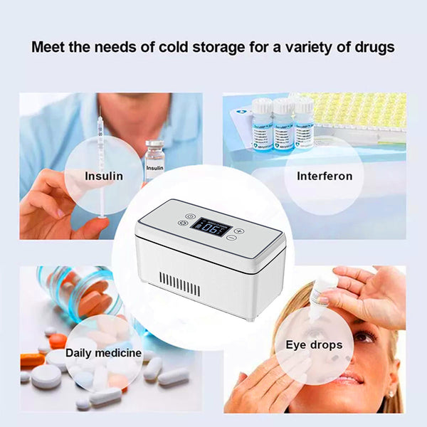 Diabetic Pocket Pill Protector Insulin Cooling Case Medicla Cooler Travel Case