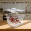 Sous Vide Container 12L Sous Vide Rack with Lid & Rack - BPA Free Complete Sous