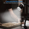 LED Workshop Light Magnetic Base 9W Work Lamp for Lathe CNC Drill Sewing Machine
