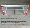 Pigeon Loft Door Single Entrance Pigeon Jump Cage Door 50*47*50cm Birdcage Trap