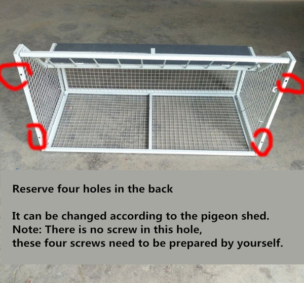 Pigeon Loft Door Single Entrance Pigeon Jump Cage Door 50*47*50cm Birdcage Trap