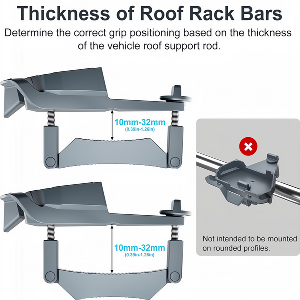 For Starlink Mini Anti-Theft Car Roof Rack Mount Compatible with Starlink Mini