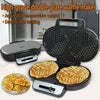 Electric Waffle Maker 10 Heart Shaped Waffles Nonstick Baker Breakfast Snacks