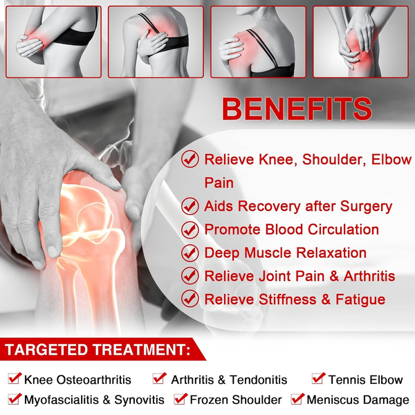 Infrared & Red Light Therapy Devices for Knee Elbow Shoulder Joint Pain Relief
