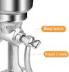 500g Grain Grinder Hand Mill with Large Hopper for Barley Wheat Coffee Feed