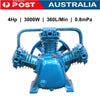 3 Cylinder Air Compressor Pump Head Iron Air Compressor Pump Replacement Parts
