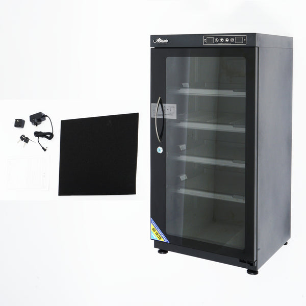 100L Digital Dehumidify Dry Cabinet Camera Lens Electronic Equipment Storage Box