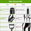 Gardening Pitch Fork Digging Fork with Manganese Steel Garden Agricultural Tool