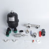 1-inch Single Valve Hydraulic Ram Pump Stainless Steel Water Hammer Pump