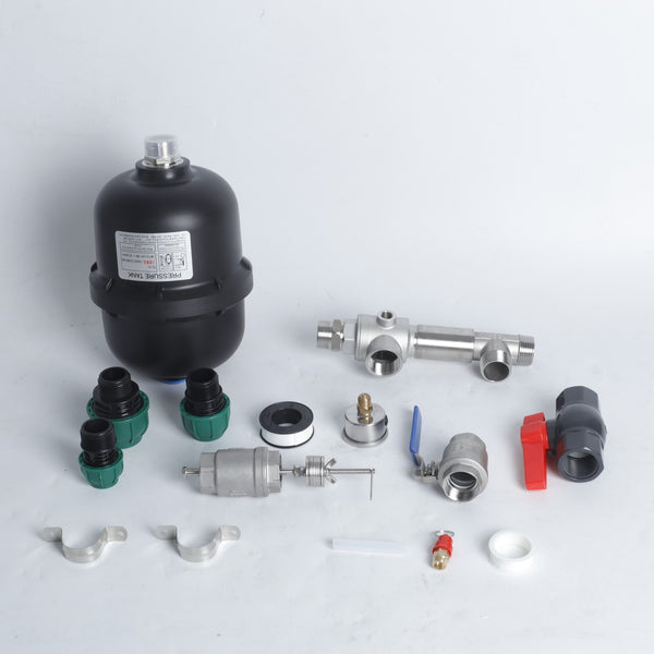 1-inch Single Valve Hydraulic Ram Pump Stainless Steel Water Hammer Pump