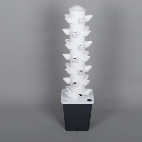 35 Plant Hydroponic Growing System Vertical Hydroponics Farming Tower 10L Tank