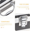 Multi-Purpose Microphone Carry Case Foam Insert Aluminum Alloy Storage Box