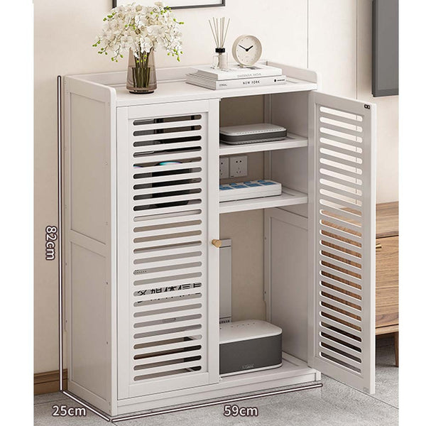 WiFi Router Storage Cabinet Router Storage Box Ventilation & Cord Management