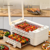 1000W Smokeless BBQ Grill Stove Auto Rotating Skewers Barbecue Grill Baking Pan