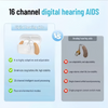 Professional Hearing AIDS 16-channel Bluetooth Digital RIC Hearing Aids Elderly
