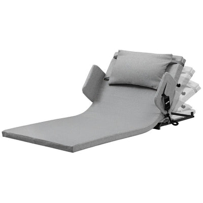 Adjustable Electric Lifting Bed Backrest for Elderly with Remote Full Length AU