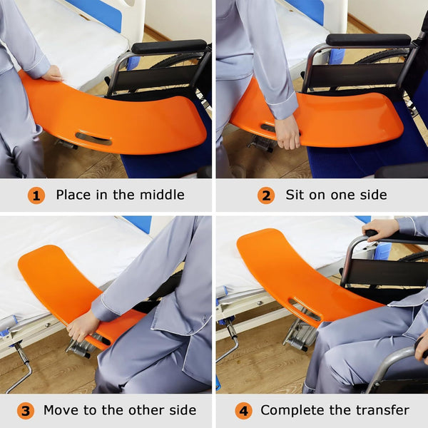 Elderly Transfer Board Transferring Board Thickened For Wheelchair Users 440lbs