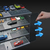1:64 Scale Diecast Model Car Display Case with USB Light for Hot Wheels Matchbox