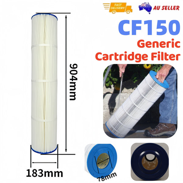 CF150 Swimming Pool Cartridge Filter Element-Generic For Zodiac Titan Emaux AU
