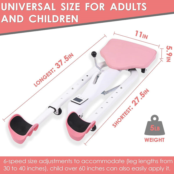 6 Gears Leg Stretcher 0-180° Adjustable Split Stretching Machine for Home Yoga