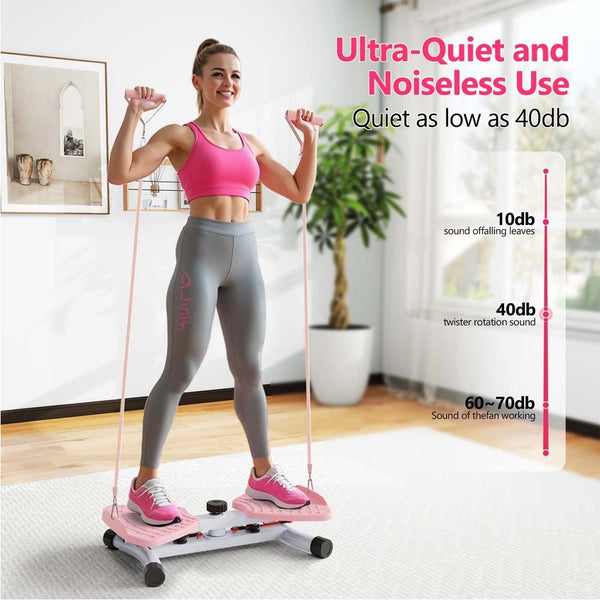 Waist Twisting Machine Ab Twister Board for Home Workout & Core Training 300 LBS