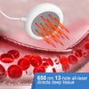650nm Laser 13 Holes Physiotherapy Wrist Watch LLLT Treat for Hypertension