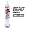 Galileo Thermometer 44cm Beautiful Weather Appartus Educational Toy