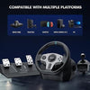 PXN V9 Driving Race Game Steering Wheel Brake Pedal for PC/PS3/PS4/SWITCH AU
