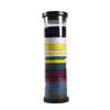 Martial Arts Belt Display Belt Display Case 10-Belt Cylinder Holder Organizer