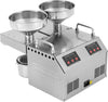 Electric Oil Press Machine 1500W Double Outlets Stainless Steel Oil Expeller AU
