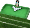 Golf Ball Tray with Cell Phone Holder Heavy Duty Golf Driving Range Ball Tray