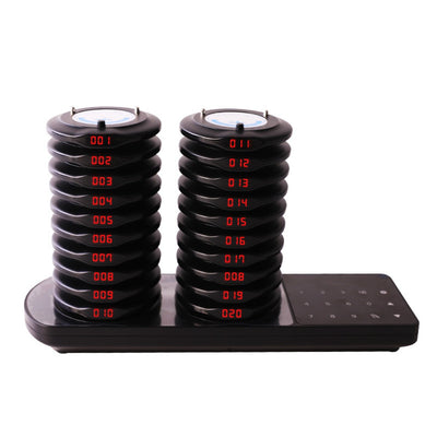 Restaurant Pager Wireless Calling System Vibrator Paging Device Bell Cafe Beeper