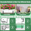 8 Pack Adjustable Window Planter Box Bracket Hanging Flower Pot Hanger Hook AU