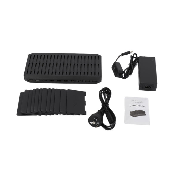 10 Port USB Charge Hub Station Multi-Device Charging Dock for Phones iPad Tables