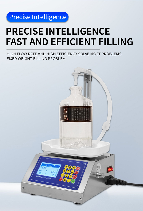 Automatic Liquid Filling Machine for Bottles 8g-3000g Honey Oil Paste Filler