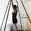 1.8m Couple Sex Swing Hammock Sex Swing Stand BDSM Bondage Frame w/Sling AU