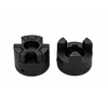 L075/L095 1/2" to 1" Flexible L-Jaw Coupling Coupler Set HT250 Cast Iron