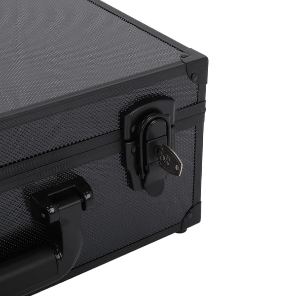 Toploader Storage Box Card For 3"x4" Cards Trading Metal Card Storage Box w/Lock