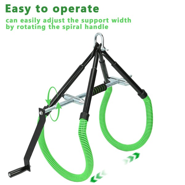 Heavy-Duty Cattle Lifter Triangular Support Stand Up Assist Tool 3306lb Capacity