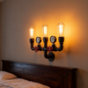 Vintage Water Pipe Lamp 3-Head Steampunk Wall Fixture Home Decro Xmas Gifts AU