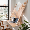 Wall Mounted Folding Desk Modern Style Wooden Art Decor Computer Table AU Stock
