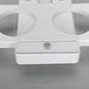 10cm(D) Hamburger Pressing Mould 2-Hole Meat Patty Forming Mold ABS w/5 Tubes